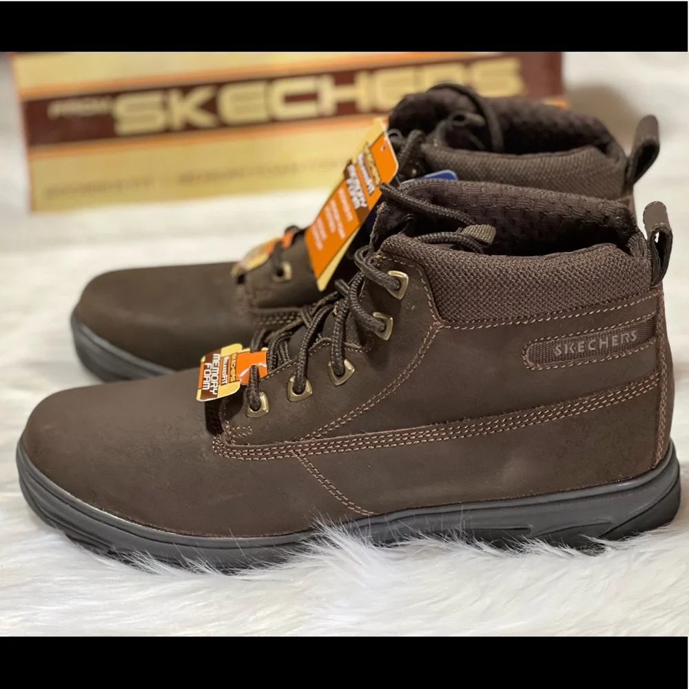New Skechers USA Men's Resment Rialto Chukka Boot - Picture 9 of 13